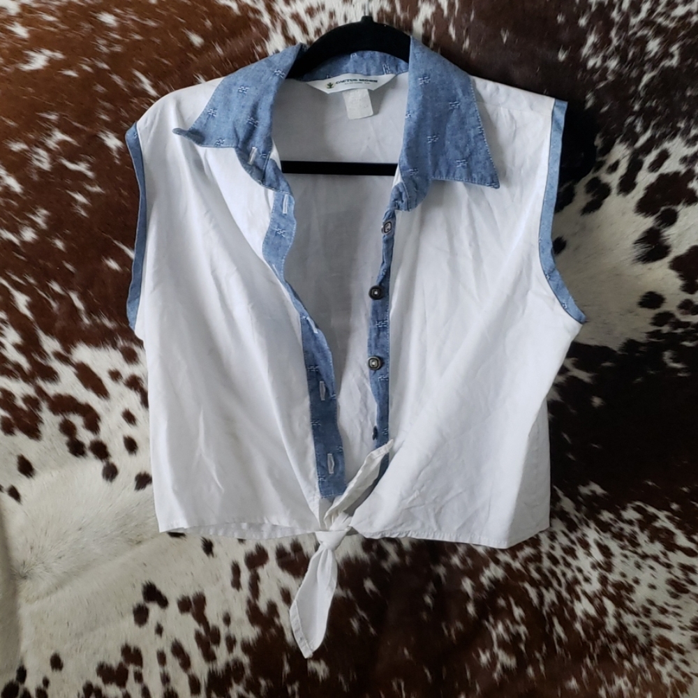 Vintage western button down
